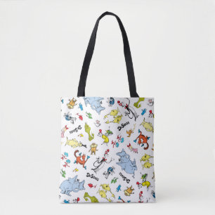 Bolso De Tela El mundo de Dr. Seuss Patrón