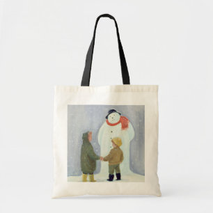 Bolso De Tela El muñeco de nieve