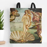 Bolso De Tela El nacimiento de Venus | Botticelli<br><div class="desc">El nacimiento de Venus por el artista renacentista italiano Sandro Botticelli (1445 - 1510). La pintura original de Botticelli es una temperatura en un panel que representa a la diosa Venus saliendo del mar como una mujer completamente adulta. Utilice las herramientas de diseño para agregar texto personalizado o personalizar la...</div>