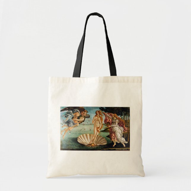 Bolso De Tela El nacimiento de Venus, Sandro Botticelli, 1485 (Frente)