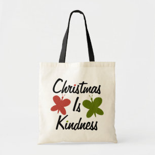 Bolso De Tela El navidad es amabilidad