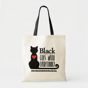 Bolso De Tela ¡El negro de BCHR va con todo! Tote básico