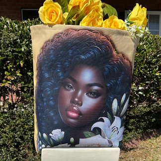 Bolso De Tela El negro es bello