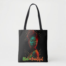 Bolso De Tela El negro es bello, las mujeres negras son bobas