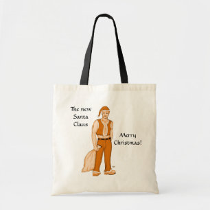 Bolso De Tela El nuevo Santa Claus - ¡Feliz Navidad!