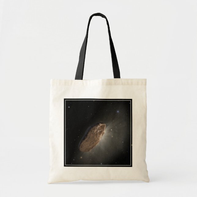 Bolso De Tela El Objeto Interstellar De Wayward Oumuamua. (Frente)