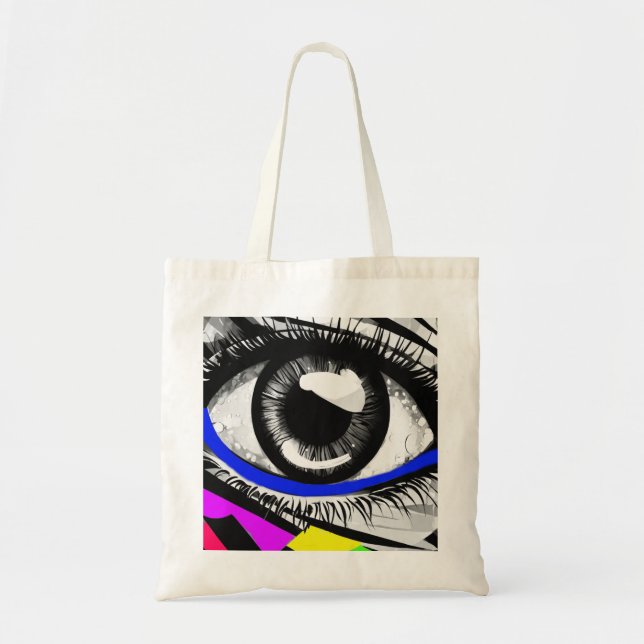 BOLSO DE TELA EL OJO (Frente)