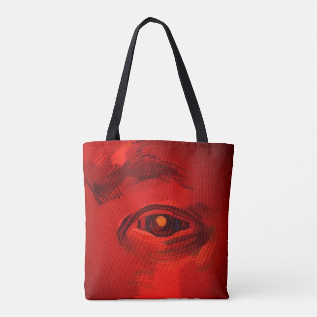 Bolso De Tela El ojo (Reverso)