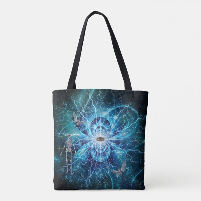 Bolso De Tela El ojo de Dios (Reverso)