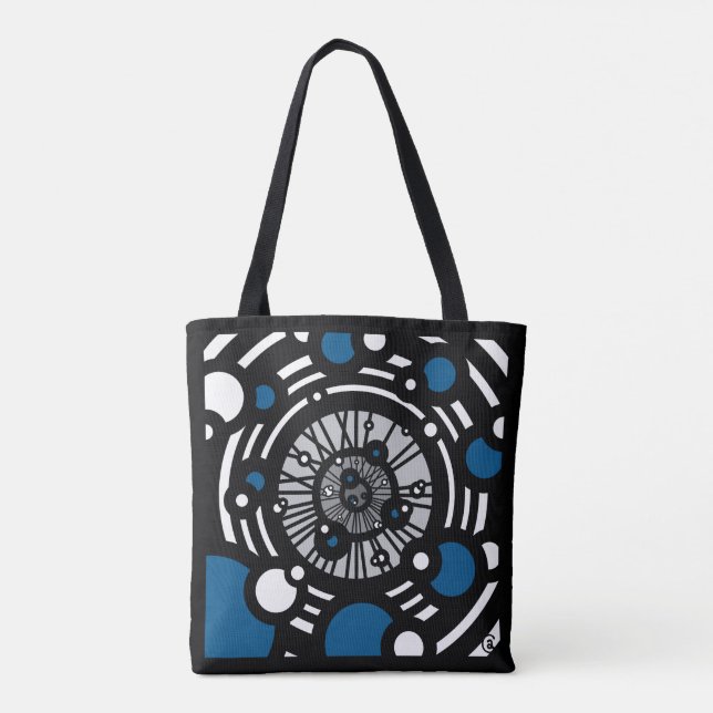 Bolso De Tela El Ojo del Tiempo (Reverso)
