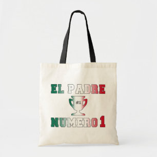 Bolso De Tela EL Padre Número 1 papá #1 en el día de padre