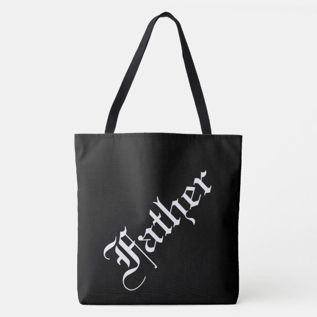 Bolso De Tela El padre Tote Bag (Anverso)