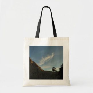 Bolso De Tela El paisaje de Lone Torrey Pine California Sunset