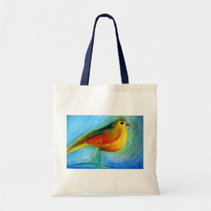 Bolso De Tela El pájaro que desea 2012