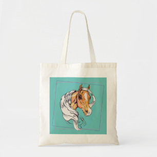 Bolso De Tela El Palomino (verde azulado)