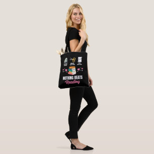 Bolso De Tela El papel de rock tira a nada que a leer
