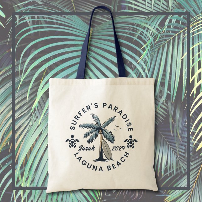 Bolso De Tela El paraíso del surfista (Surfer's Paradise Tote Bag)