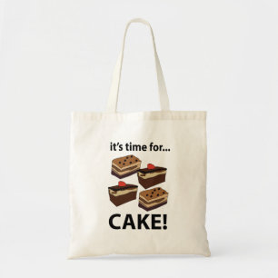 Bolso De Tela El pastel es hora de la tarta