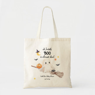 Bolso De Tela ¡El Pequeño Boo está a punto de llegar! Fantasma y