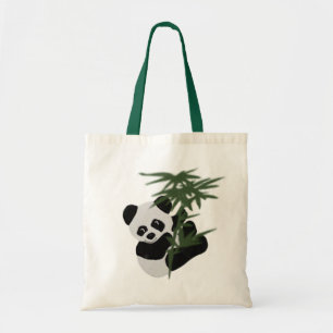 Bolso De Tela El pequeño panda