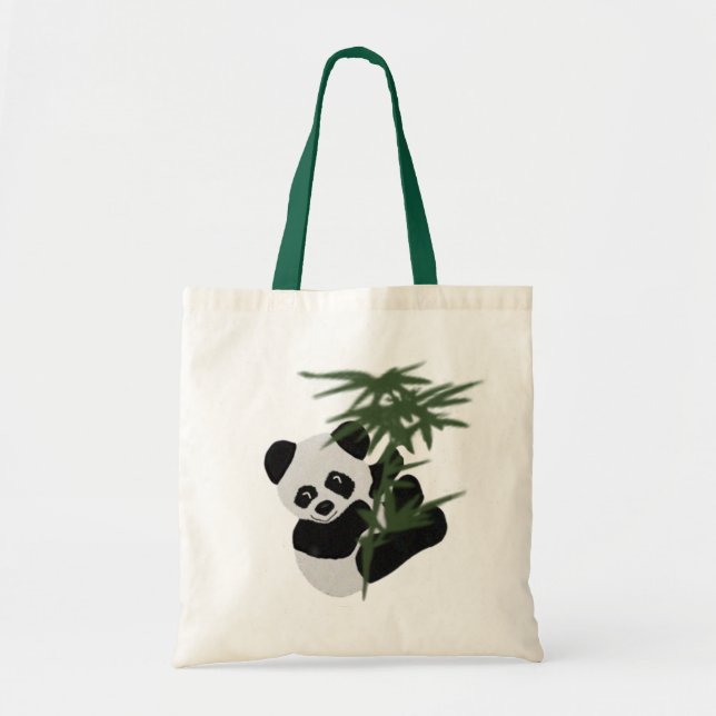 Bolso De Tela El pequeño panda (Frente)