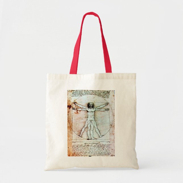 Bolso De Tela El pergamino antiguo de VITRUVIA (Frente)
