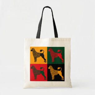 Bolso De Tela El perro de agua portugués inteligente