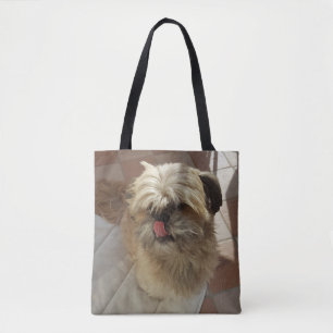 Bolso De Tela El perro de Shih Tzu Tote Bag