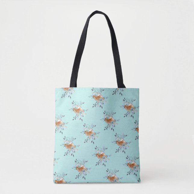 Bolso De Tela El perro pastor islandés Tote Bag (Anverso)