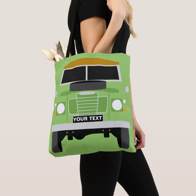 BOLSO DE TELA EL PERSONALIZADO PERSONALIZA LA SERIE VERDE 3 DE (Detalle)