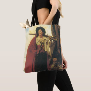 Bolso De Tela El pirata vintage bucanero era un tipo pintoresco