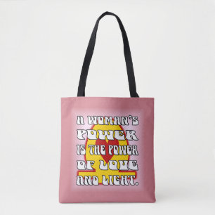 Bolso De Tela El poder de la mujer