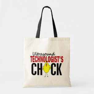Bolso De Tela El polluelo del tecnólogo del ultrasonido