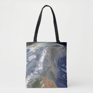 Bolso De Tela El polvo se dirige hacia Sudamérica