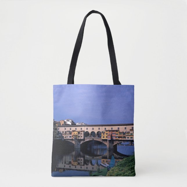 Bolso De Tela El Ponte Vecchio (Anverso)