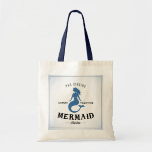 Bolso De Tela El poster de la sirena del canto