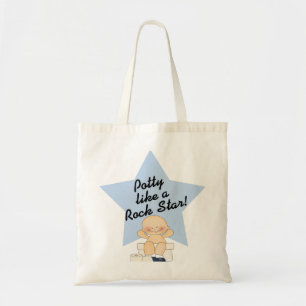 Bolso De Tela El Potty tiene gusto de una estrella del rock