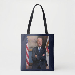Bolso De Tela El presidente estadounidense Joe Biden como senado