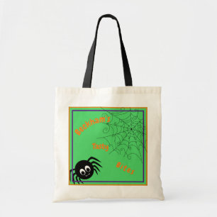 Bolso De Tela El presupuesto de Halloween de la araña de trucos