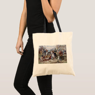 Bolso De Tela El primer Día de Acción de Gracias por Jean Ferris