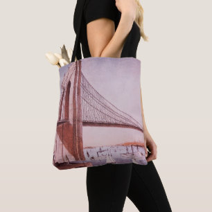Bolso De Tela El puente de Brooklyn