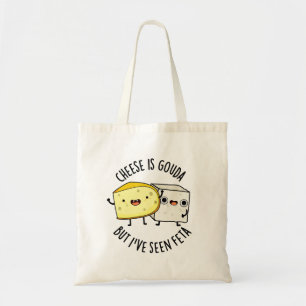 Bolso De Tela El queso es Gouda pero he visto un divertido bollo