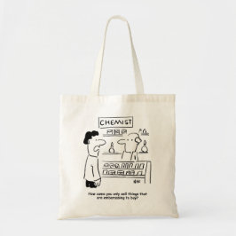 Bolso De Tela El químico solo vende productos vergonzosos