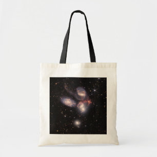 Bolso De Tela El Quinteto de Stephan 5 Galaxias en el campo prof