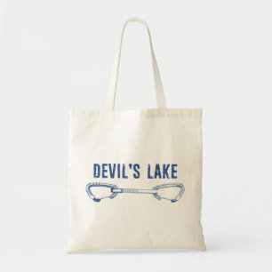 Bolso De Tela El rápido aumento del lago del diablo
