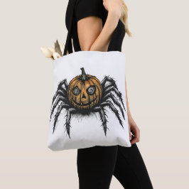 Bolso De Tela El rastreador con cabeza de calabaza