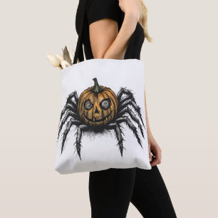 Bolso De Tela El rastreador con cabeza de calabaza