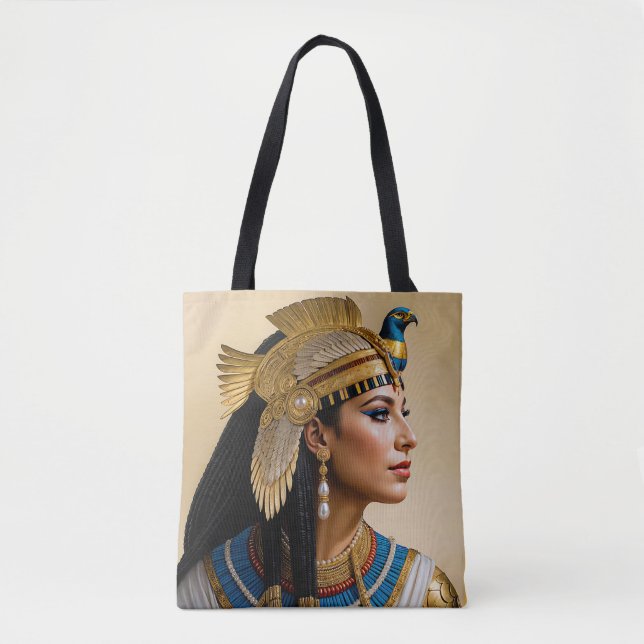 Bolso De Tela "El realismo de Cleopatra VII: un retrato" (Anverso)