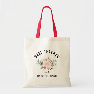 Bolso De Tela El reconocimiento del profesor al mejor profesor p