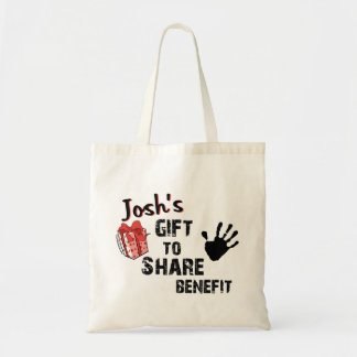 Bolso De Tela El regalo de Josh para compartir la ventaja